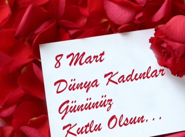 8 MART DÜNYA KADINLAR GÜNÜ KUTLU OLSUN