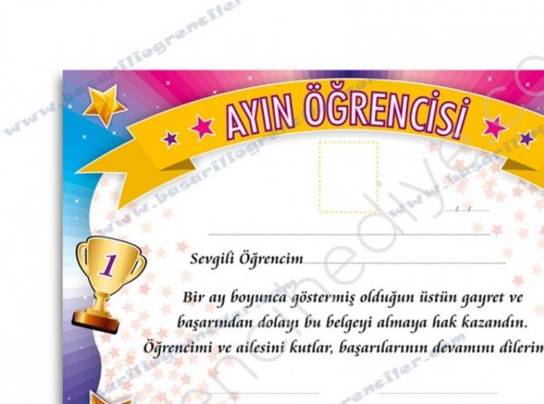 ´AYIN ÖĞRENCİLERİ´ MAYIS 2018