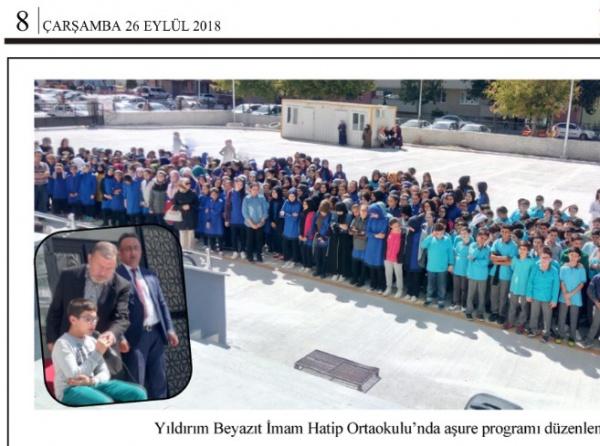 OKULUMUZ YEREL BASINDA GÜNDEMDE KALMAYA DEVAM EDİYOR