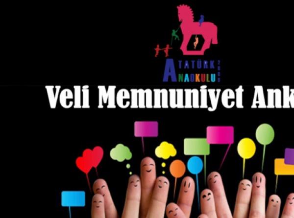 VELİ MEMNUNİYET ANKETİ UYGULAMASI SİTEMİZDEN YAPABİLİRSİNİZ