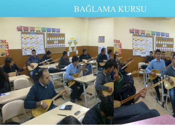 MASA TENİSİ,BAĞLAMA VE GİTAR HALK EĞİTİM KURSLARI