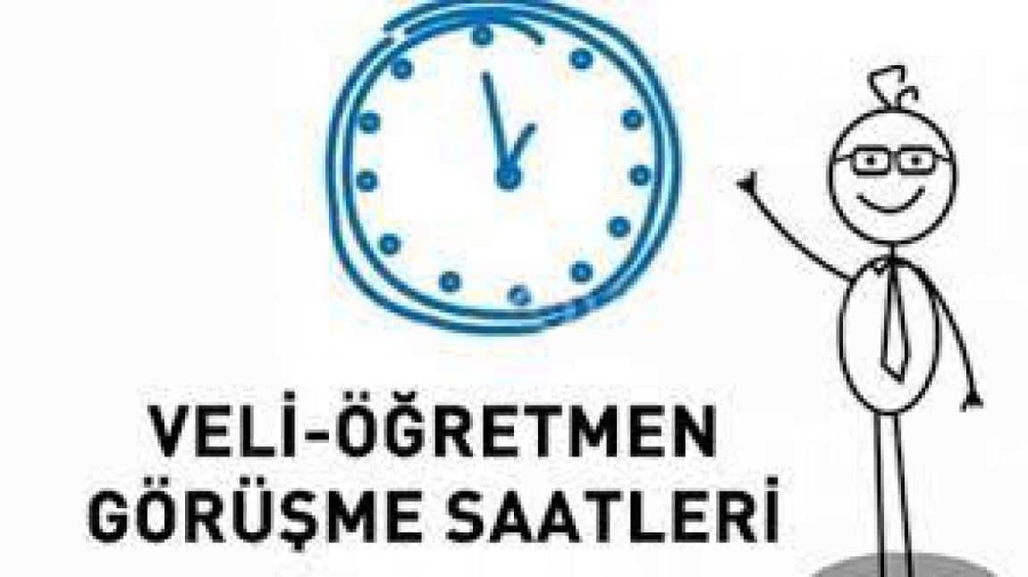 ÖĞRETMENLERİMİZİN VELİ GÖRÜŞME SAATLERİ