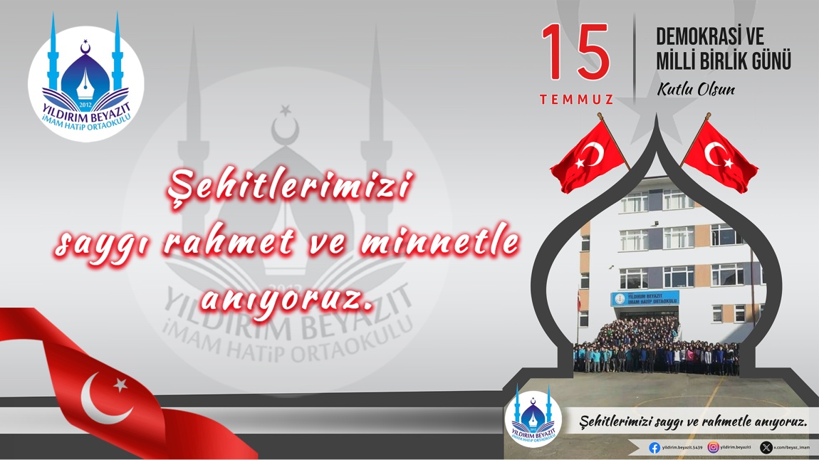 15 Temmuz Demokrasi ve Millî Birlik Günü